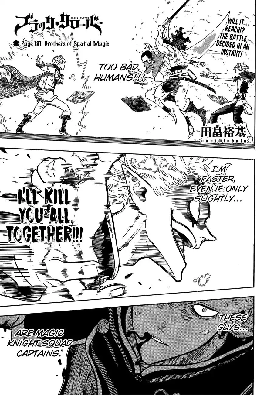Black Clover Manga