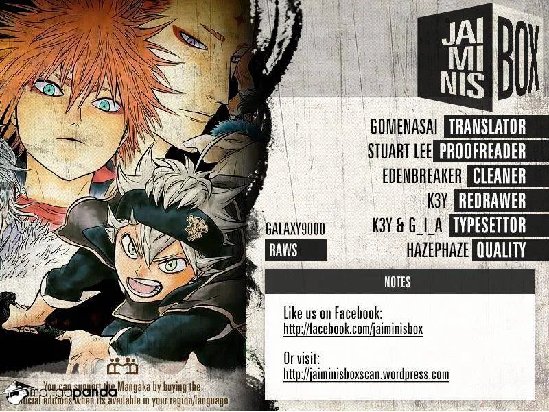 Black Clover Manhwa