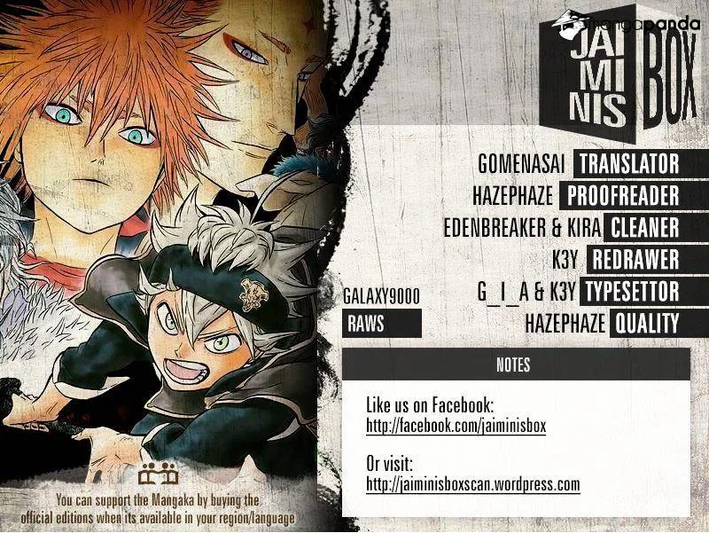 Black Clover Manhwa