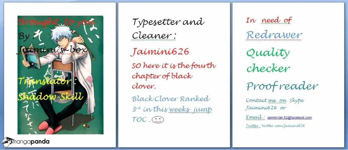 Black Clover Manga