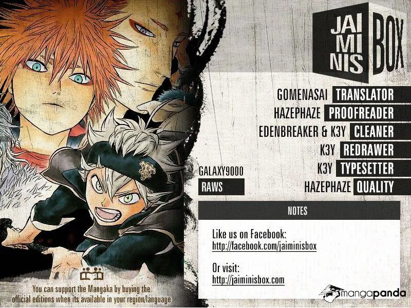 Black Clover Manhwa