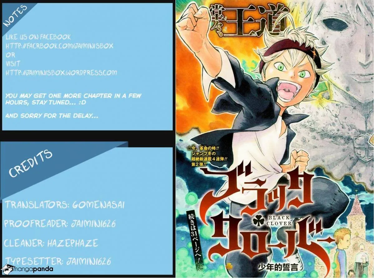 Black Clover Manga