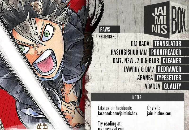 Black Clover Manga