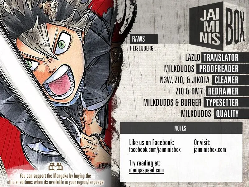 Black Clover Manga