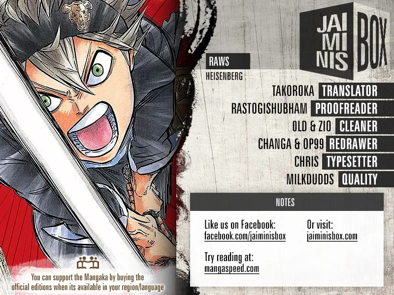 Black Clover Manga