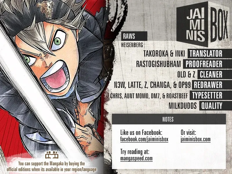 Black Clover Manga